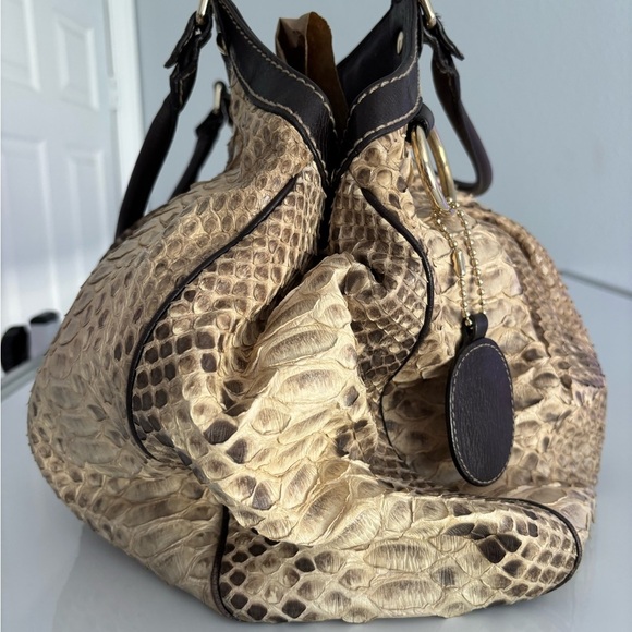 GUCCI PYTHON PURSE - Picture 7 of 16